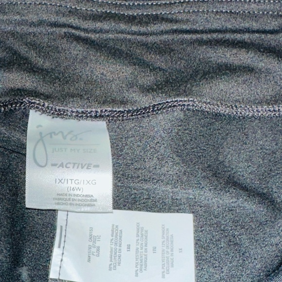 NWT Just My Size Active Capri Leggings - Picture 5 of 7